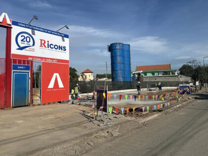 Tiến độ THE GIÓ RIVERSIDE tháng 2/2025